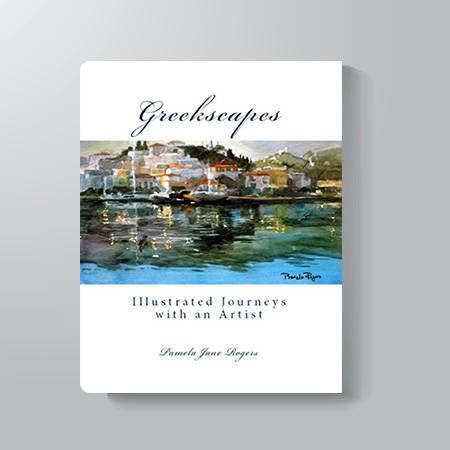 Greekscapes illustrated - Journeys with an Artist - Pamela Jane Rogers - Visual Artist & Author