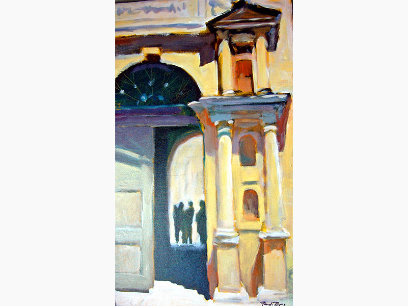 Baptism Plans - Pamela Jane Rogers - Visual Artist & Author