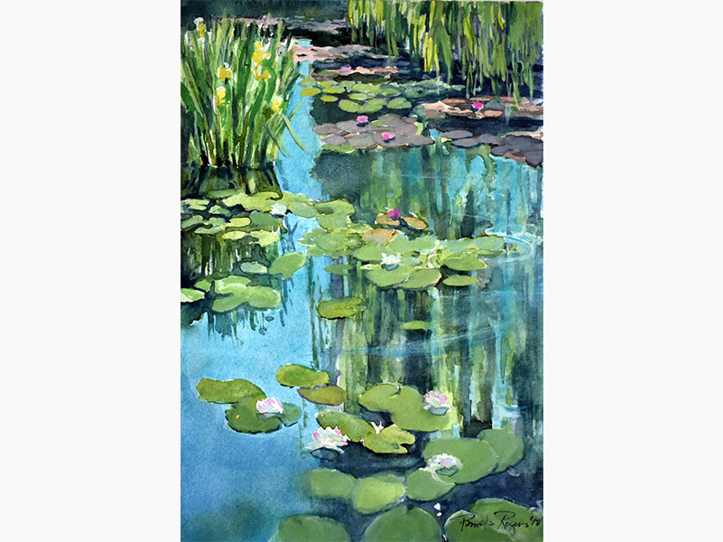 Lily Pond, Giverny - Pamela Jane Rogers - Visual Artist & Author